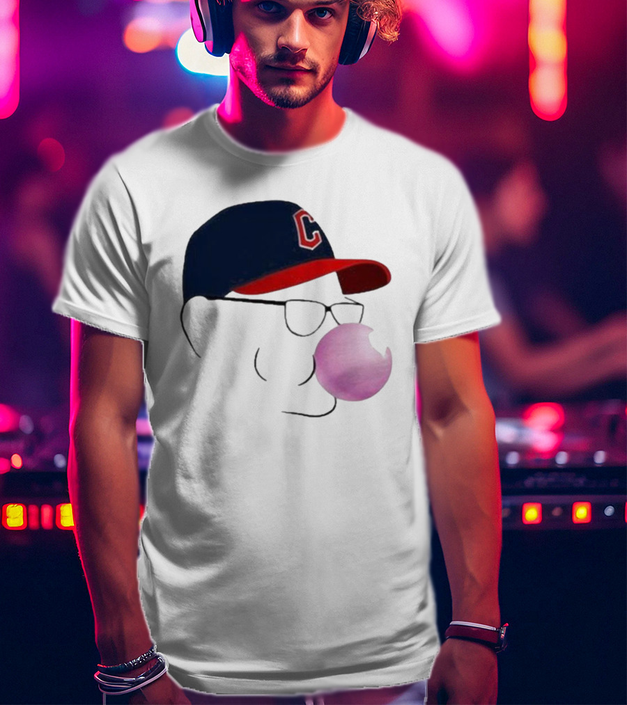 Cleveland Guardians Tito Bubblegum Baseball Hat T-Shirt
