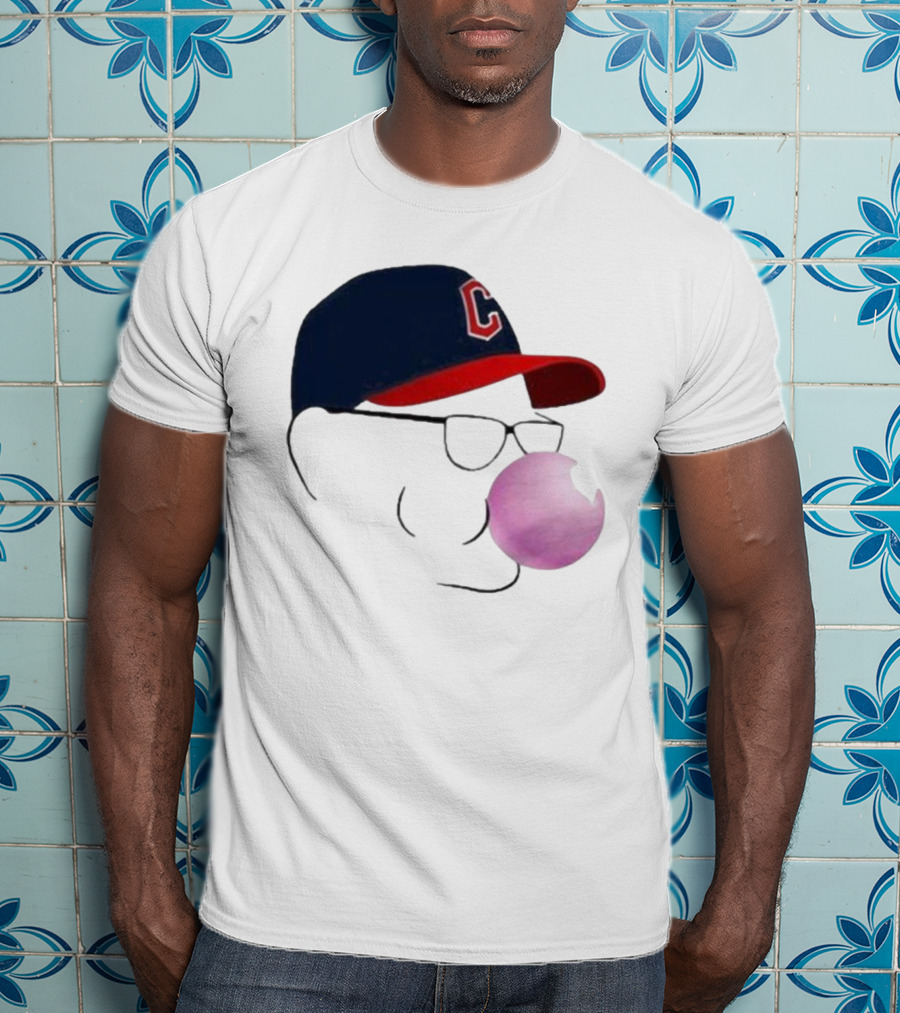 Cleveland Guardians Tito Bubblegum Baseball Hat T-Shirt