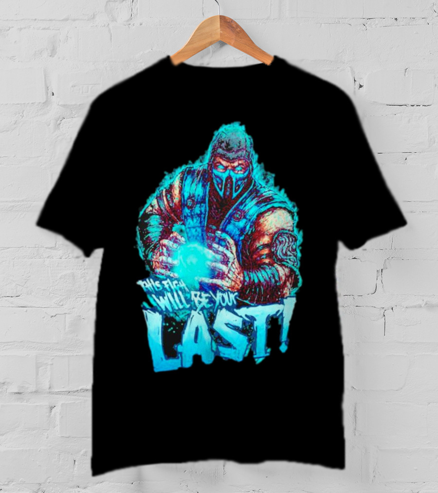 Sub Zero This Fight Will Be Your Last Mortal Kombat T-Shirt