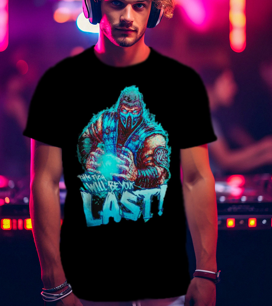 Sub Zero This Fight Will Be Your Last Mortal Kombat T-Shirt