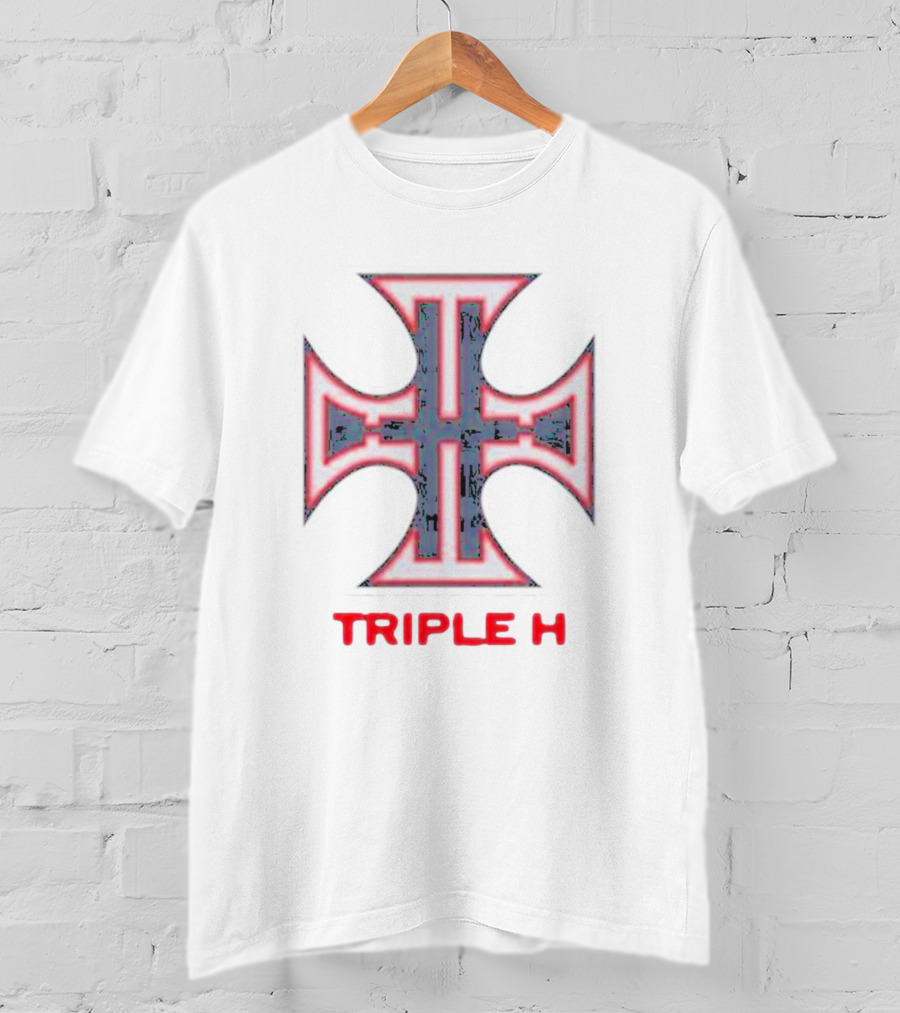 Triple H Iron Cross Emblem T-Shirt