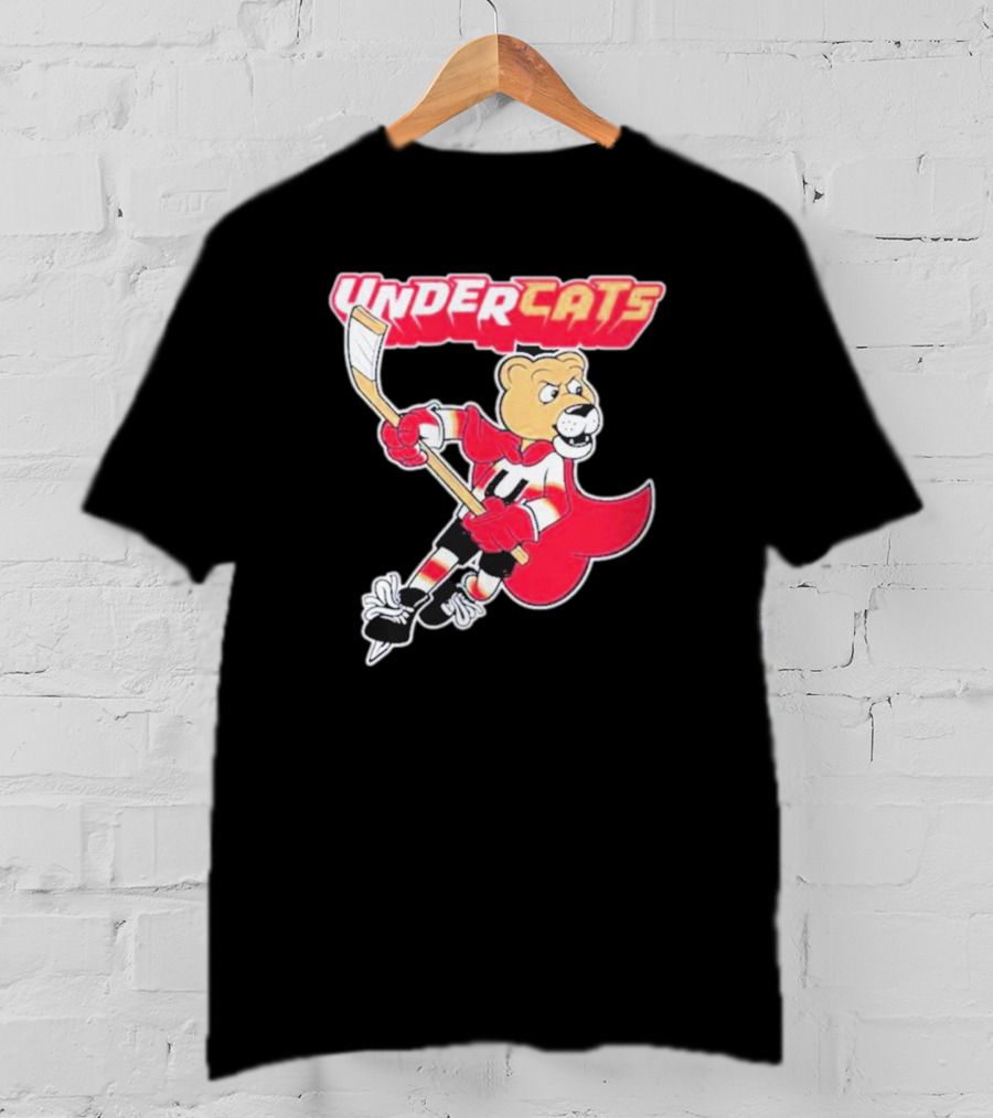 Undercats Florida Panthers Cartoon Hockey Character T-Shirt