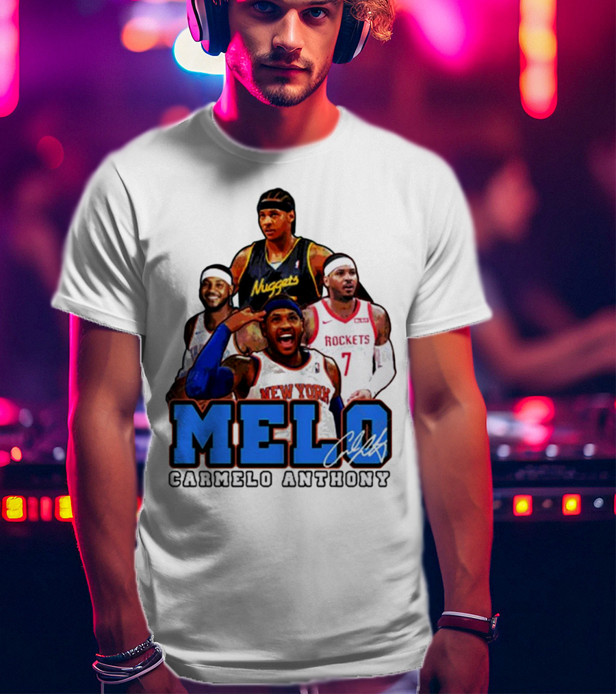 Carmelo Anthony Melo NYC New York Knicks Basketball KnicksTape T-Shirt