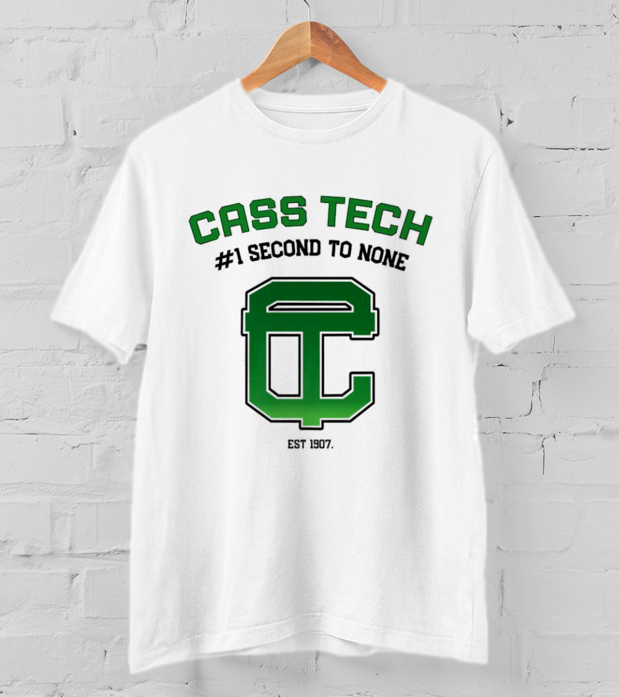 Cass Tech #1 Second To None CT Est. 1907 T-Shirt