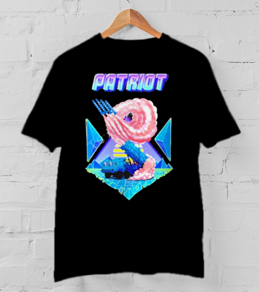 Saint Javelin Patriot Missile Truck Vaporwave Xeon 90s Aesthetic T-Shirt