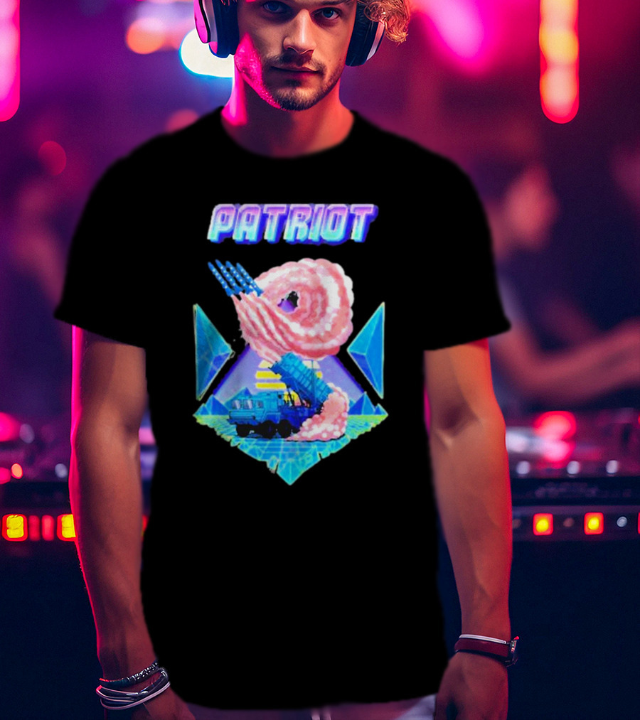 Saint Javelin Patriot Missile Truck Vaporwave Xeon 90s Aesthetic T-Shirt