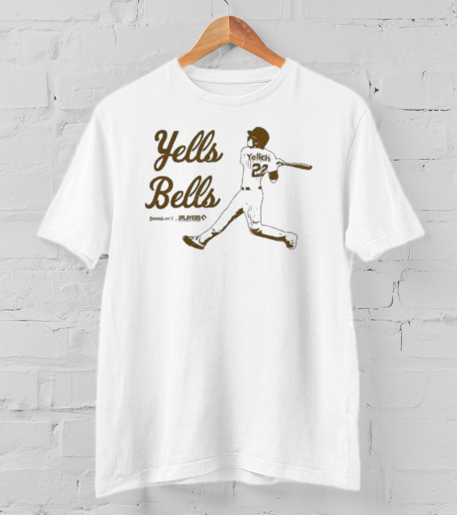 Yelich 22 Yells Bells Players T-Shirt