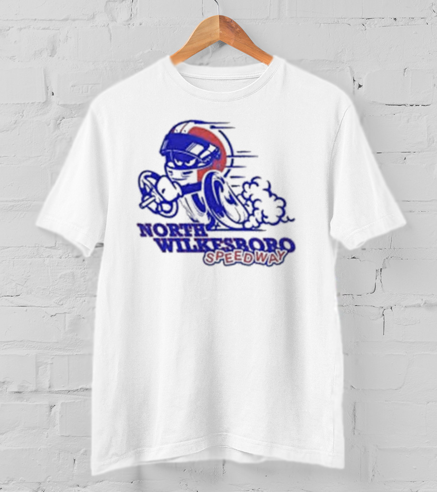 North Wilkesboro Speedway Racing Character T-Shirt