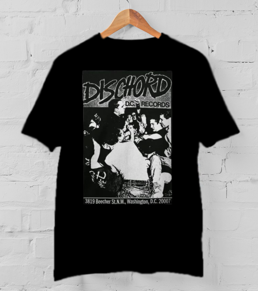 Dischord DC Records 3819 Beecher St NW Washington DC 20007 T-Shirt