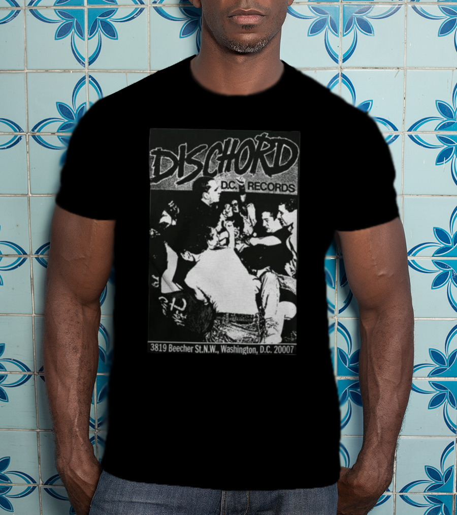 Dischord DC Records 3819 Beecher St NW Washington DC 20007 T-Shirt