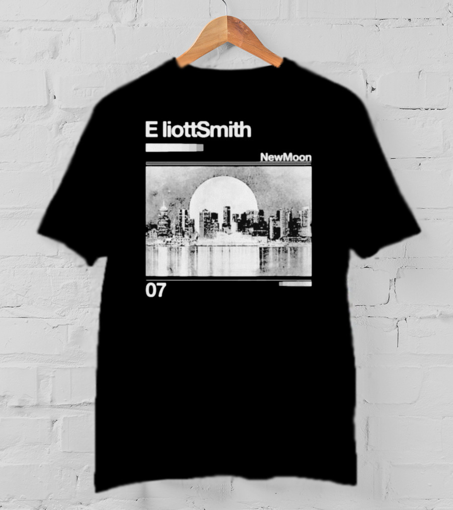 Elliott Smith New Moon 07 Skyline T-Shirt