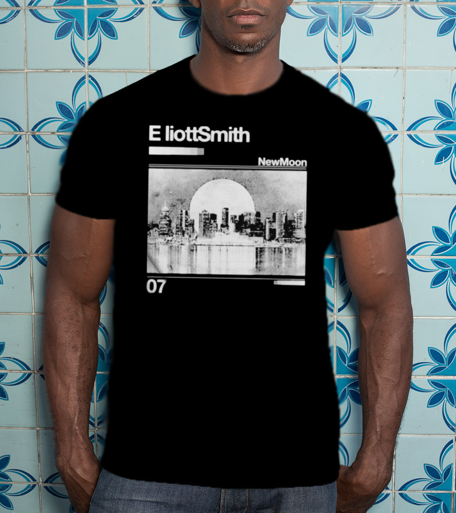 Elliott Smith New Moon 07 Skyline T-Shirt