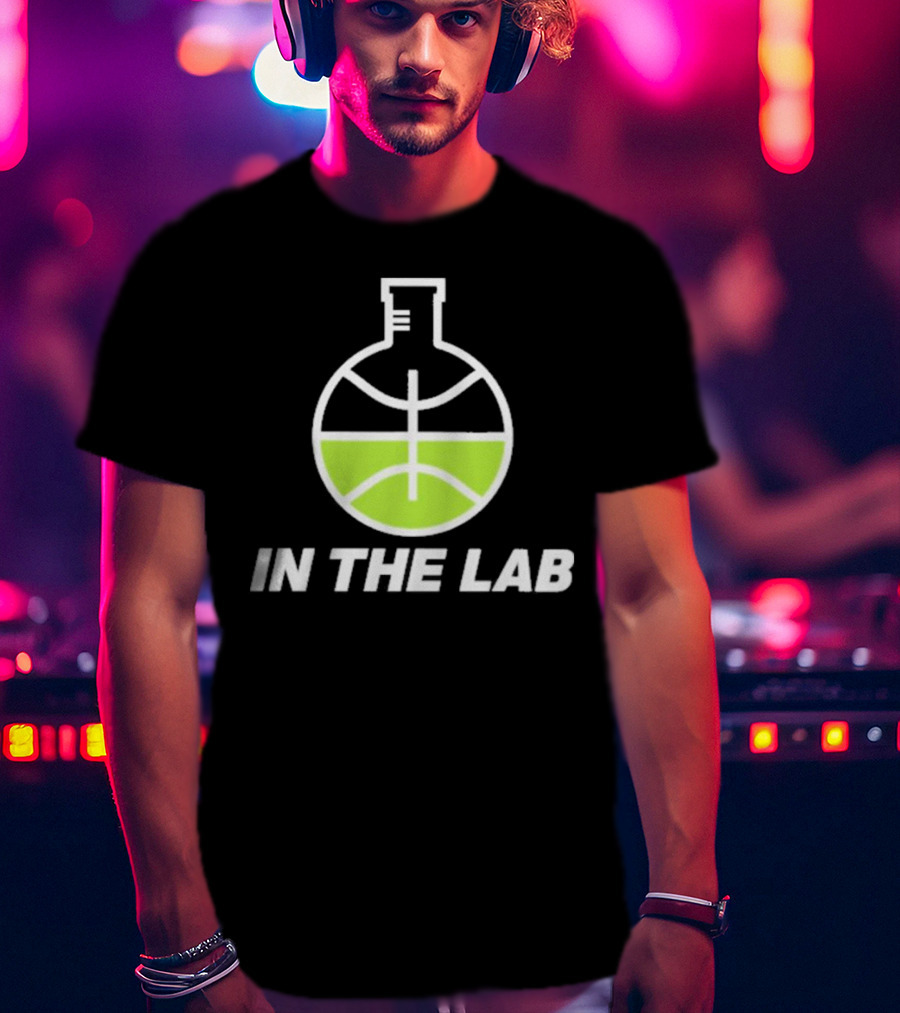 In The Lab Basketball Beaker T-Shirt