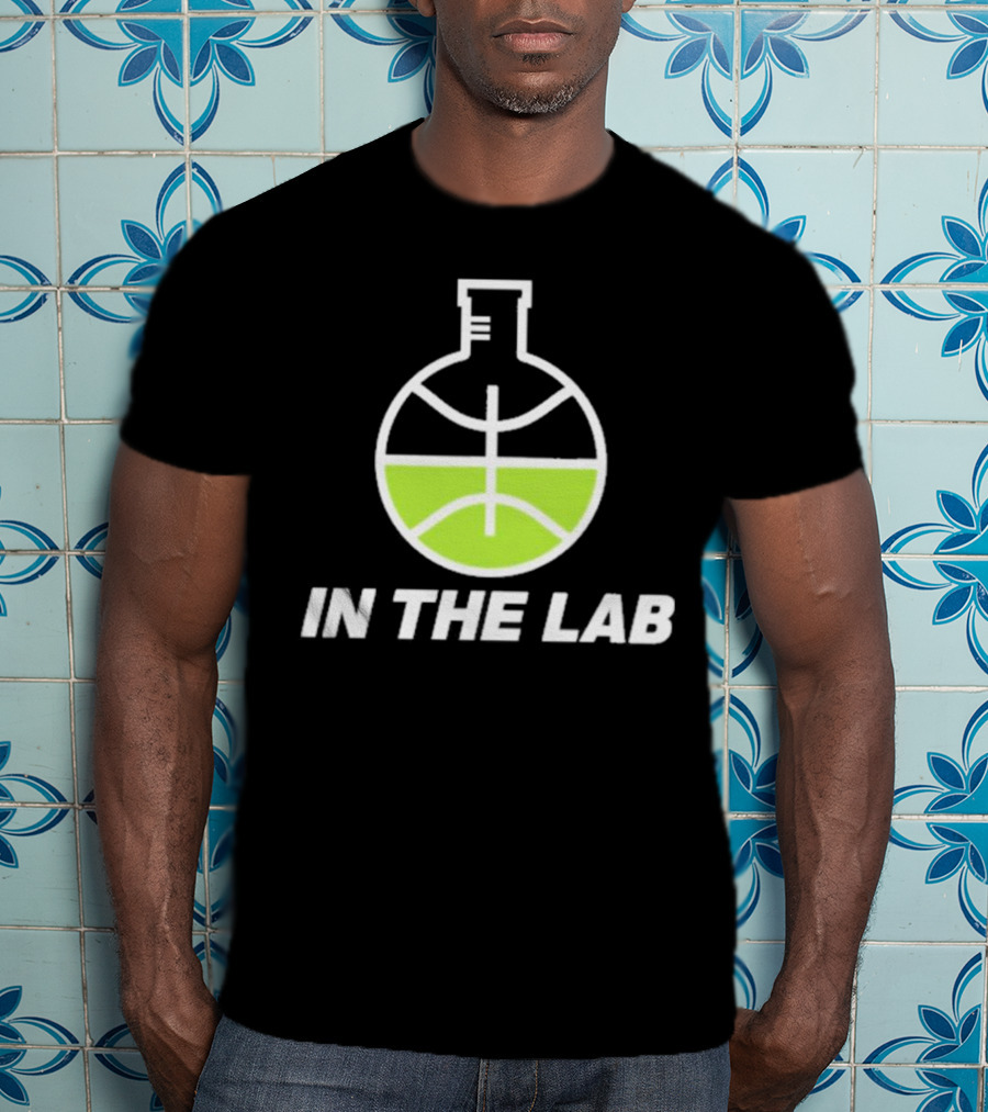 In The Lab Basketball Beaker T-Shirt