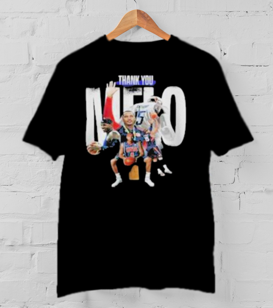 Thank You Melo Basketball Legend Carmelo Anthony T-Shirt