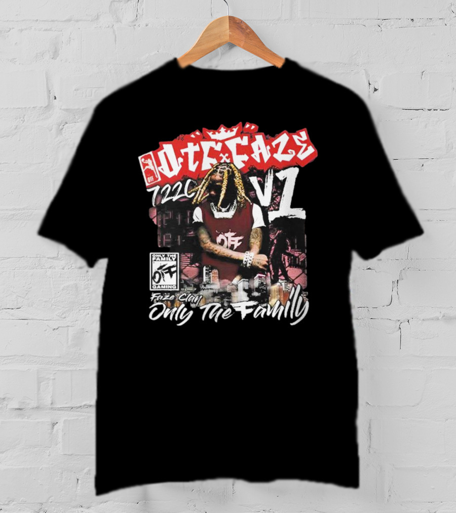 OTF X FaZe Clan VL 7220C Only The Family Gaming T-Shirt