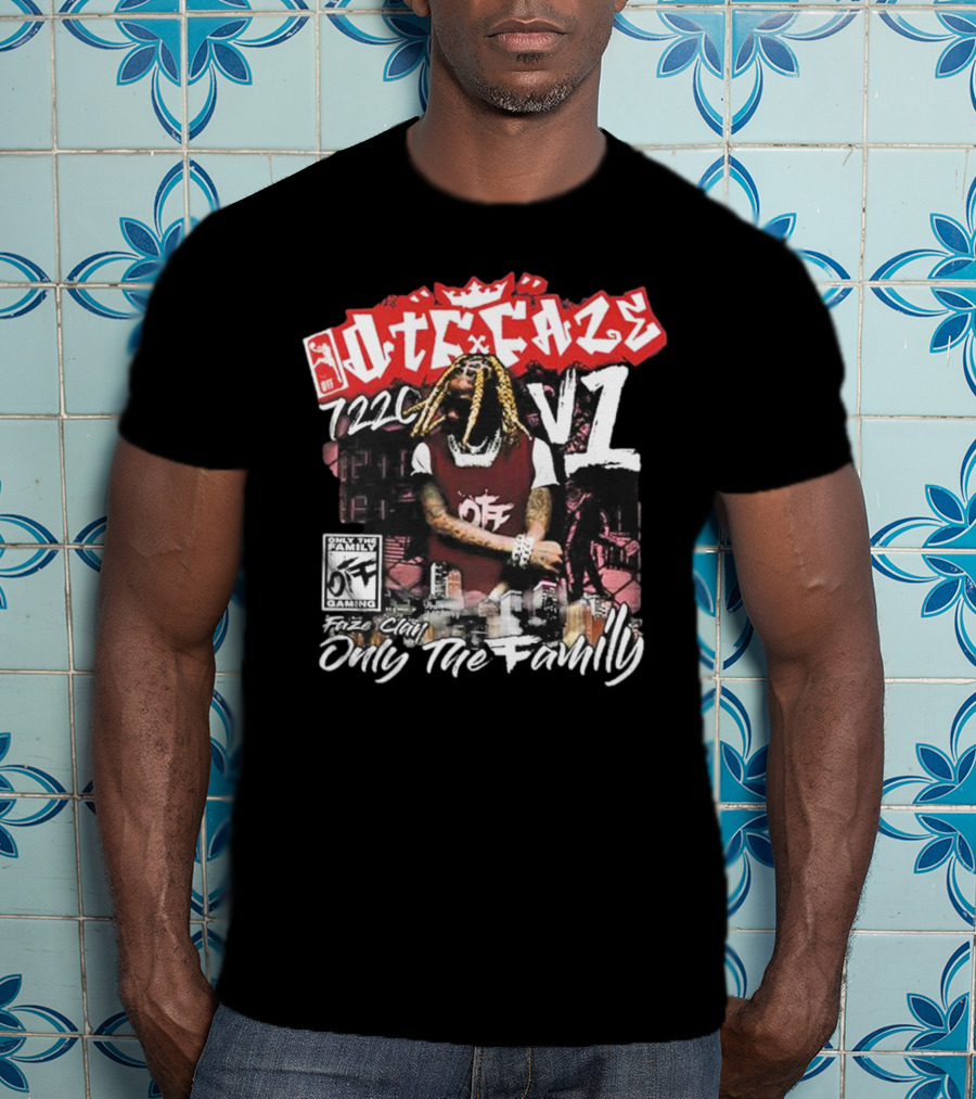 OTF X FaZe Clan VL 7220C Only The Family Gaming T-Shirt