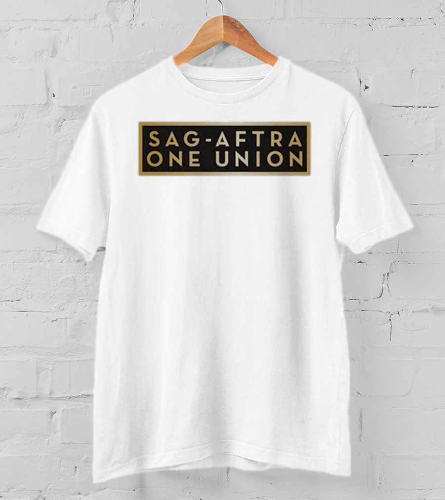 SAG-AFTRA One Union John Lowrie T-Shirt