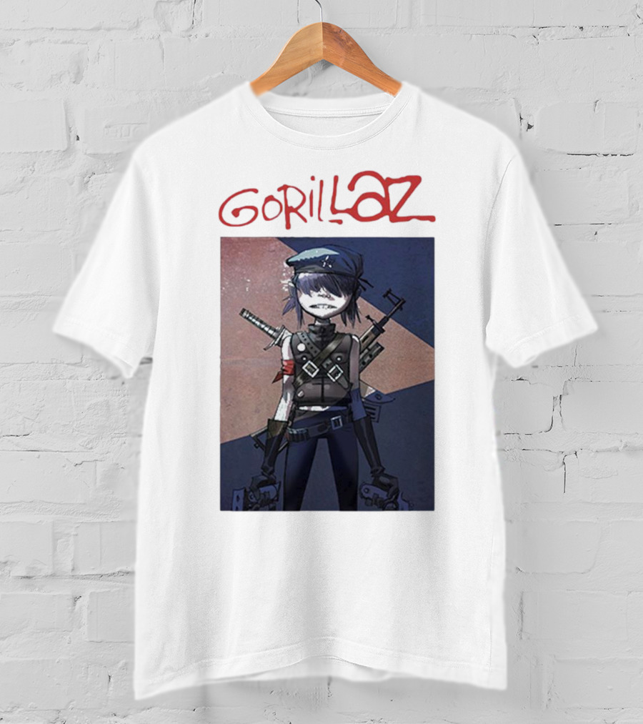 Timothee Chalamet Gorillaz Noodle Character T-Shirt
