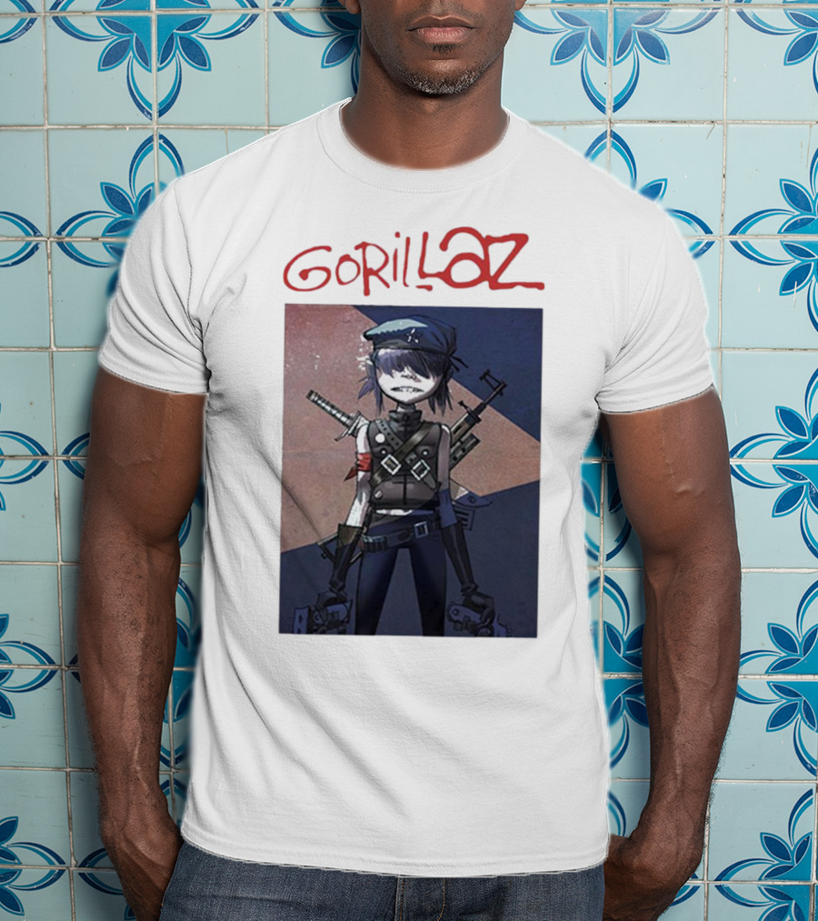 Timothee Chalamet Gorillaz Noodle Character T-Shirt