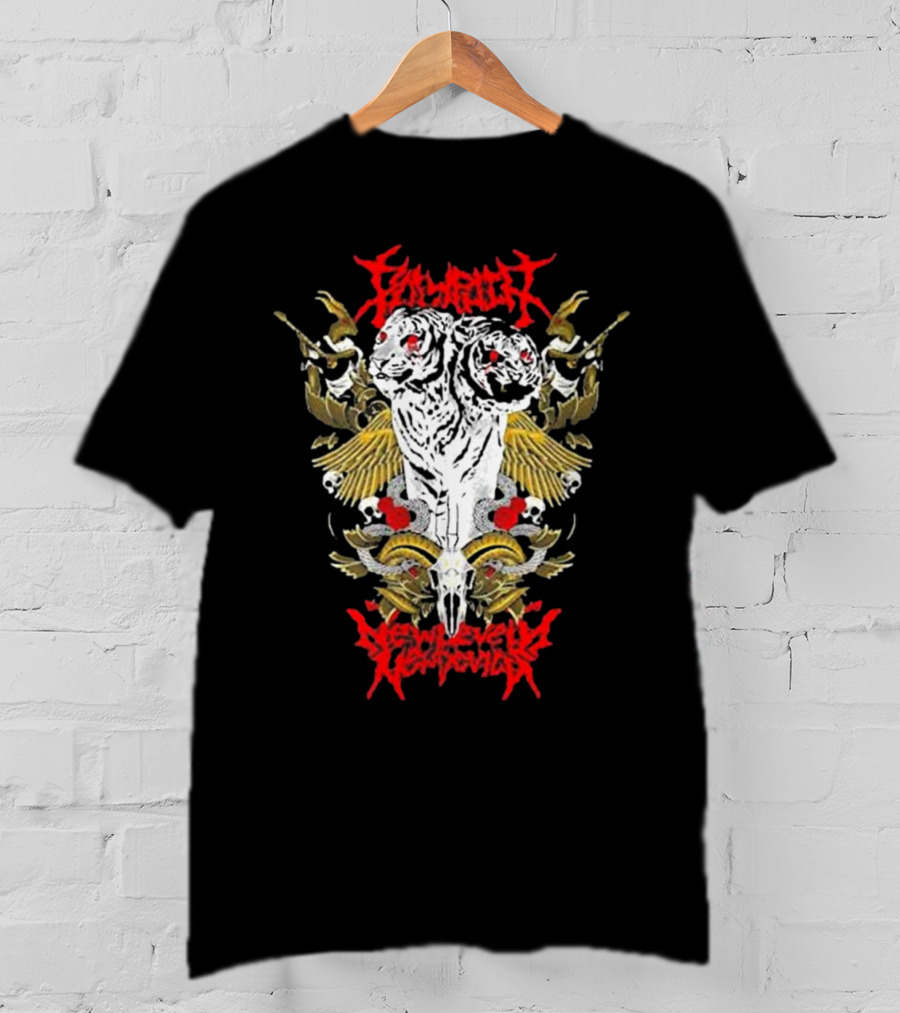 Polyphia Merch Polyphia Tiger New Levels New Devils T-Shirt