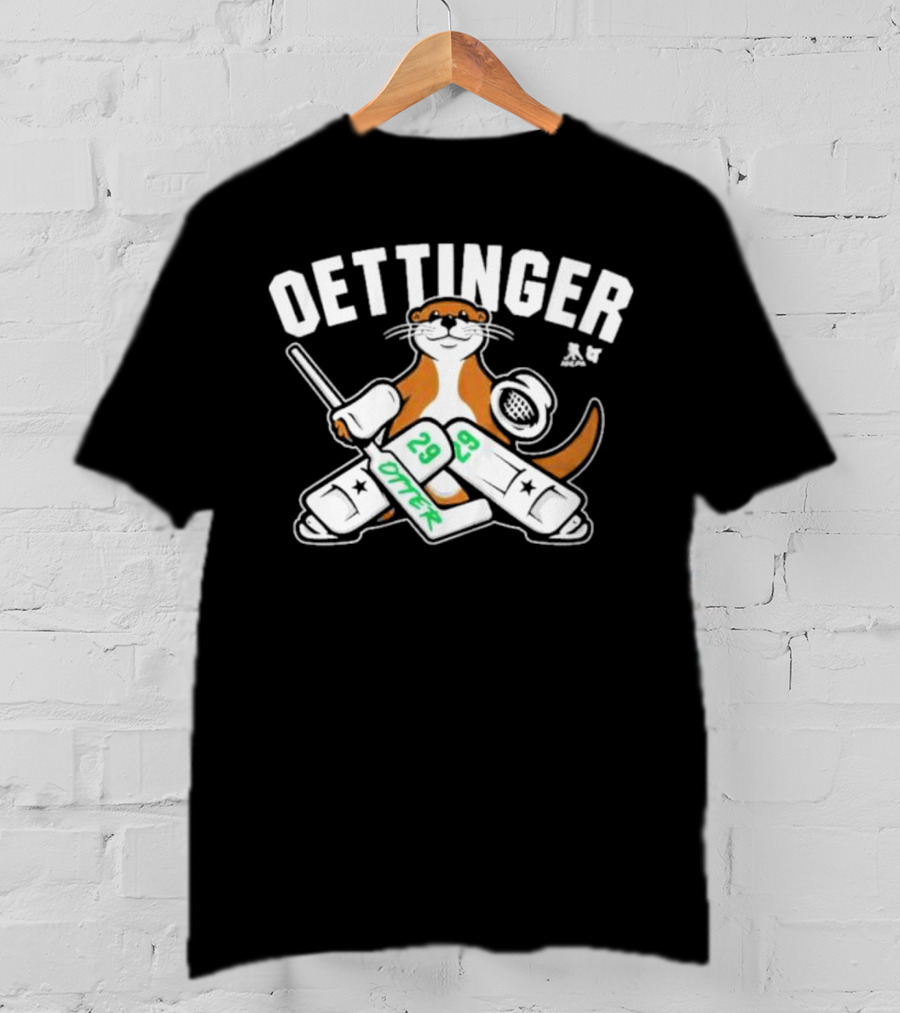 Oettinger 29 Otter Hockey Goalie Gear T-Shirt