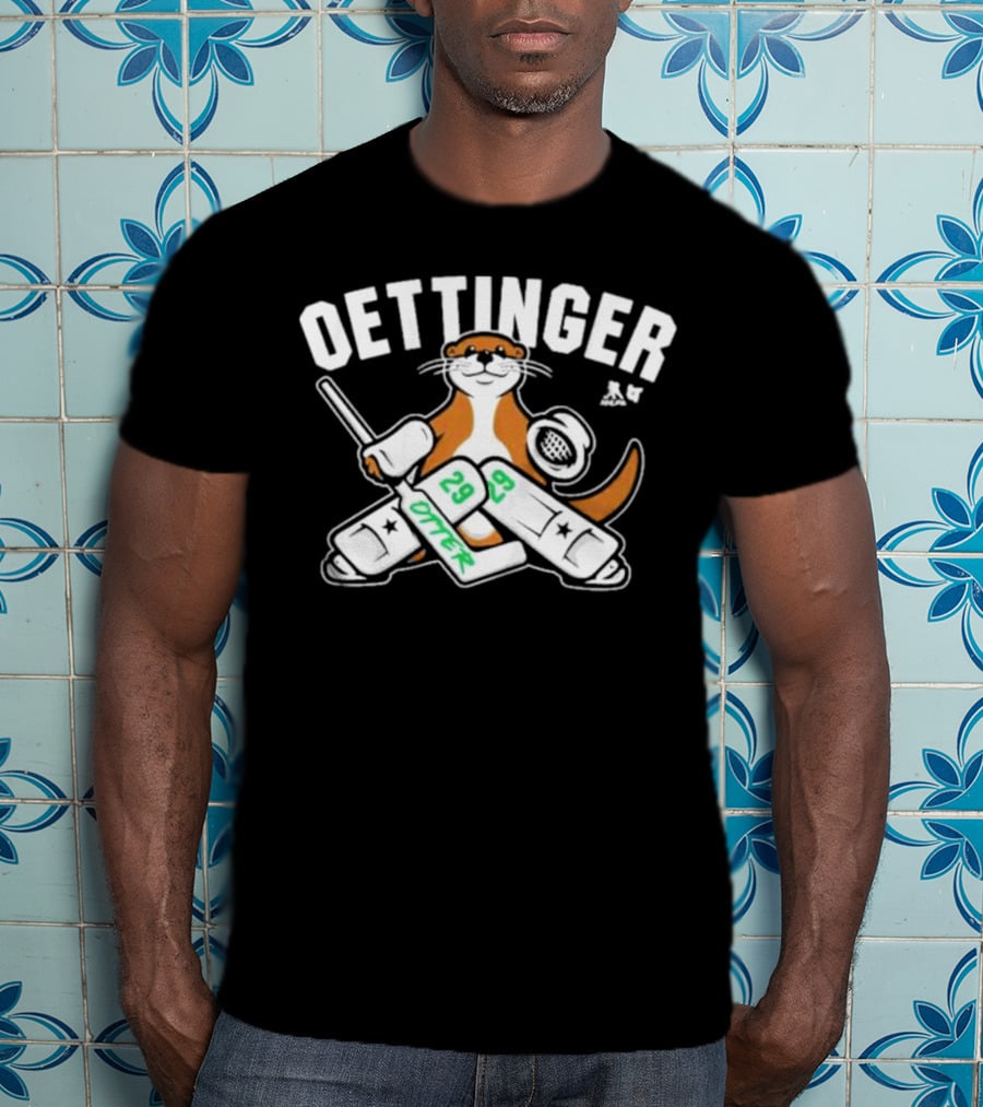 Oettinger 29 Otter Hockey Goalie Gear T-Shirt
