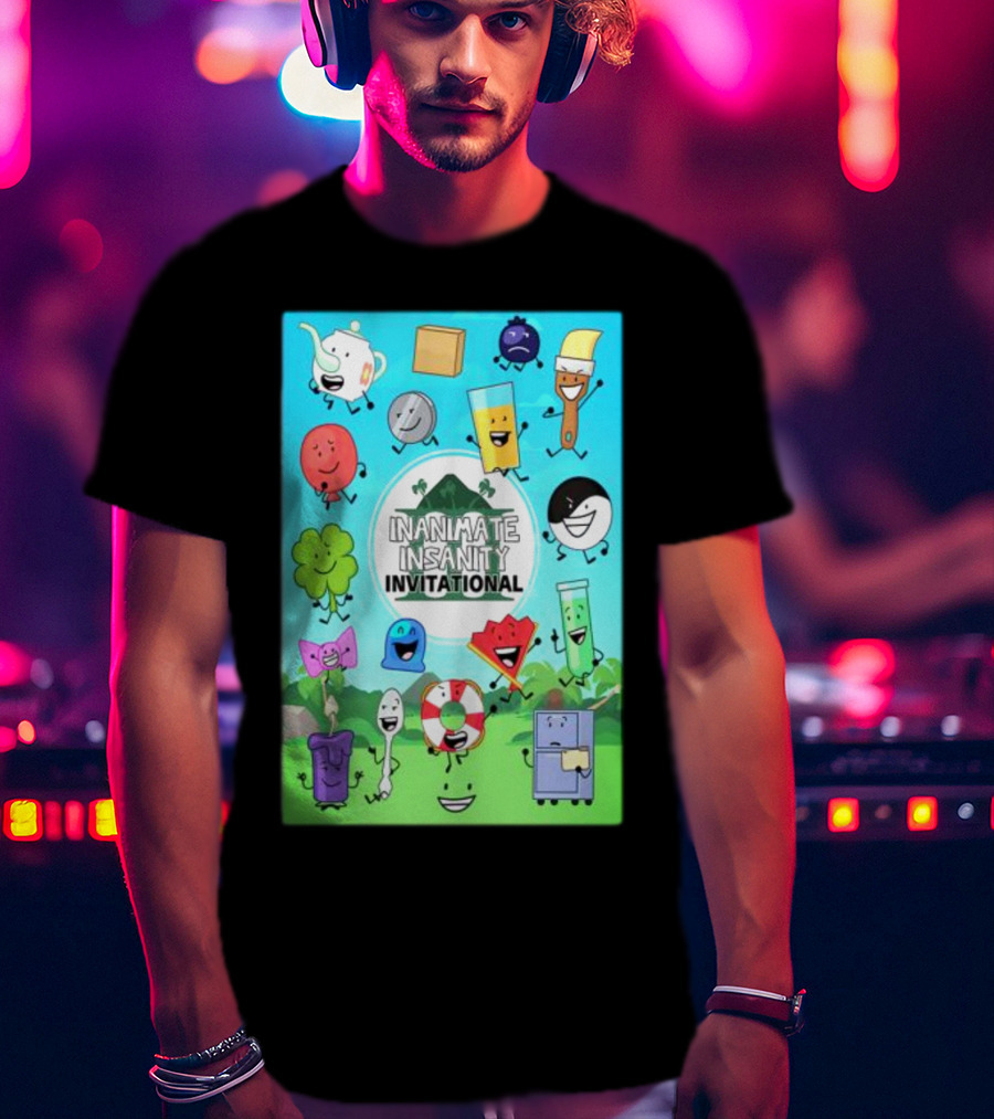 Inanimate Insanity Invitational Creator Ink Characters Compilation T-Shirt
