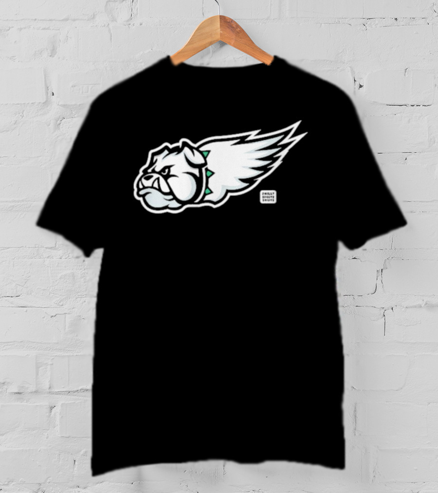 Eagles Georgia North Bulldog Wing Hybrid T-Shirt