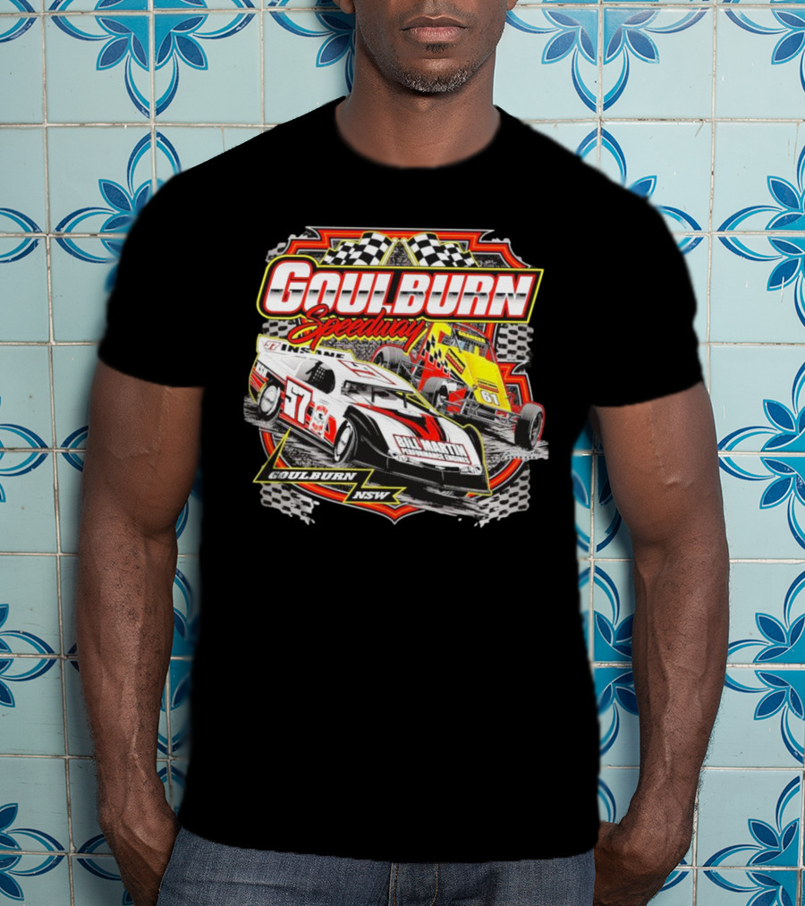 Goulburn Speedway Bill Martin Motorsport Goulburn NSW Racing Cars T-Shirt