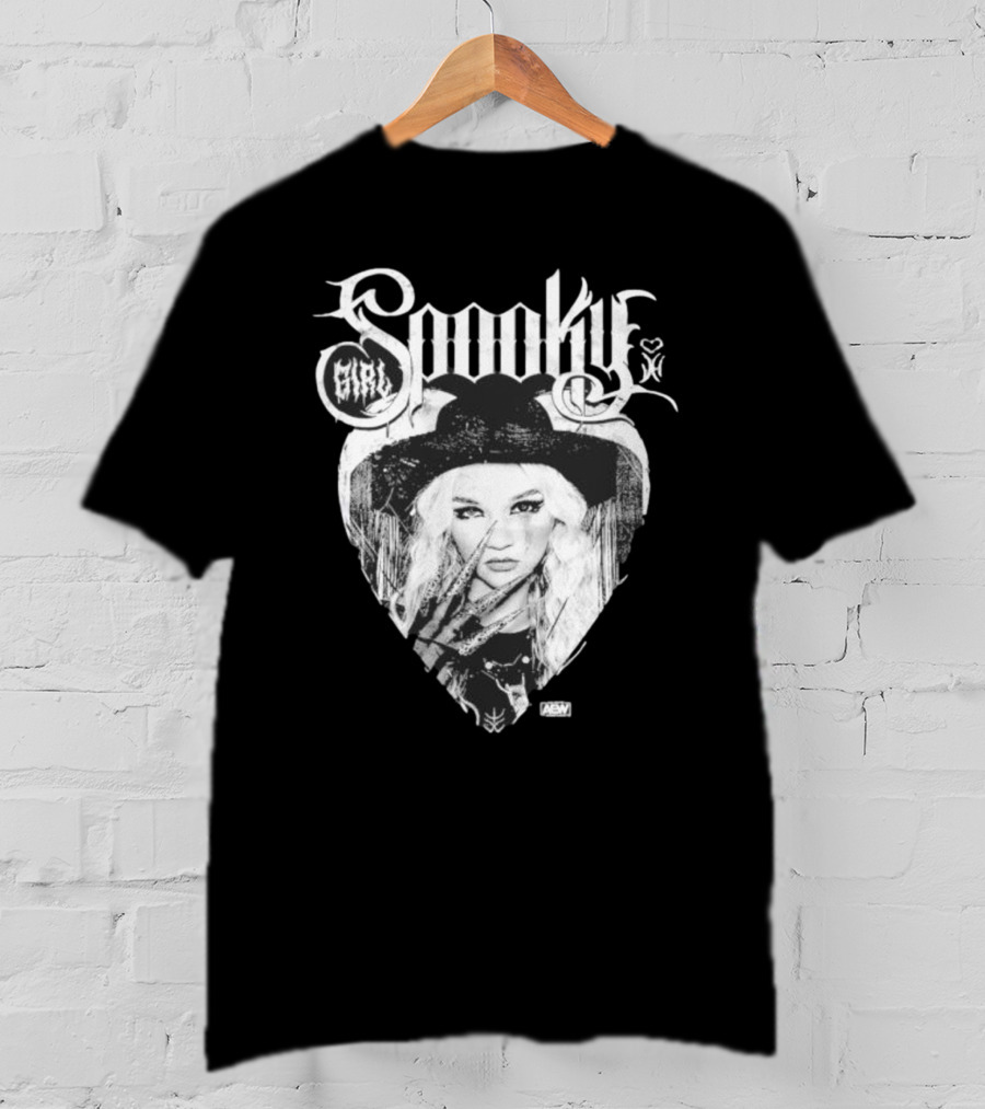 Spooky Girl Julia Hart AEW T-Shirt