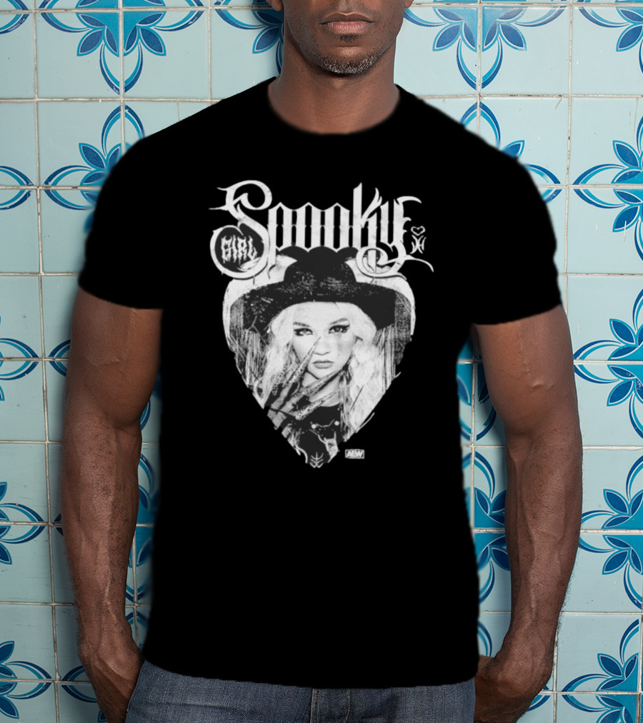 Spooky Girl Julia Hart AEW T-Shirt
