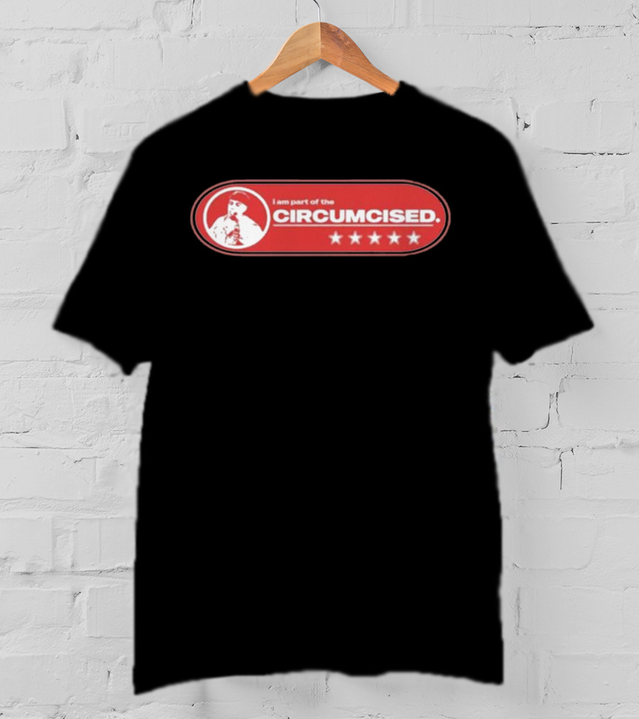 Niko B I Am Part Of The Circumcised Five Stars T-Shirt