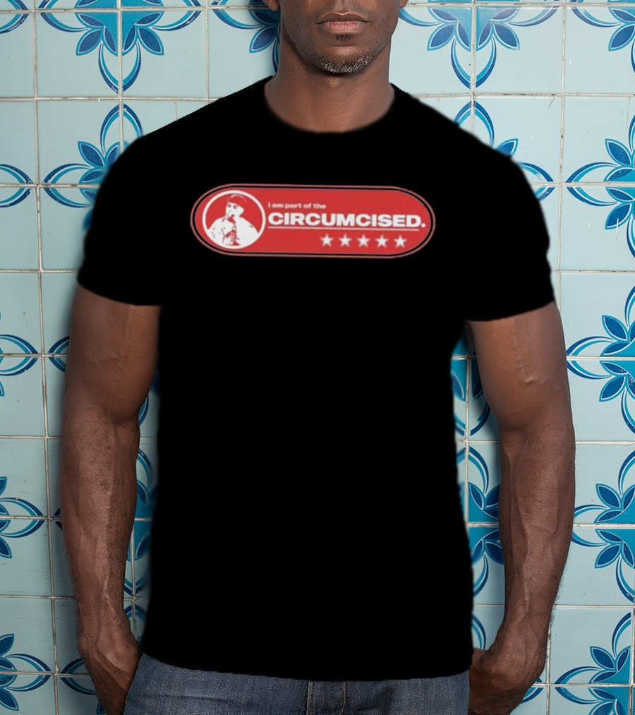 Niko B I Am Part Of The Circumcised Five Stars T-Shirt