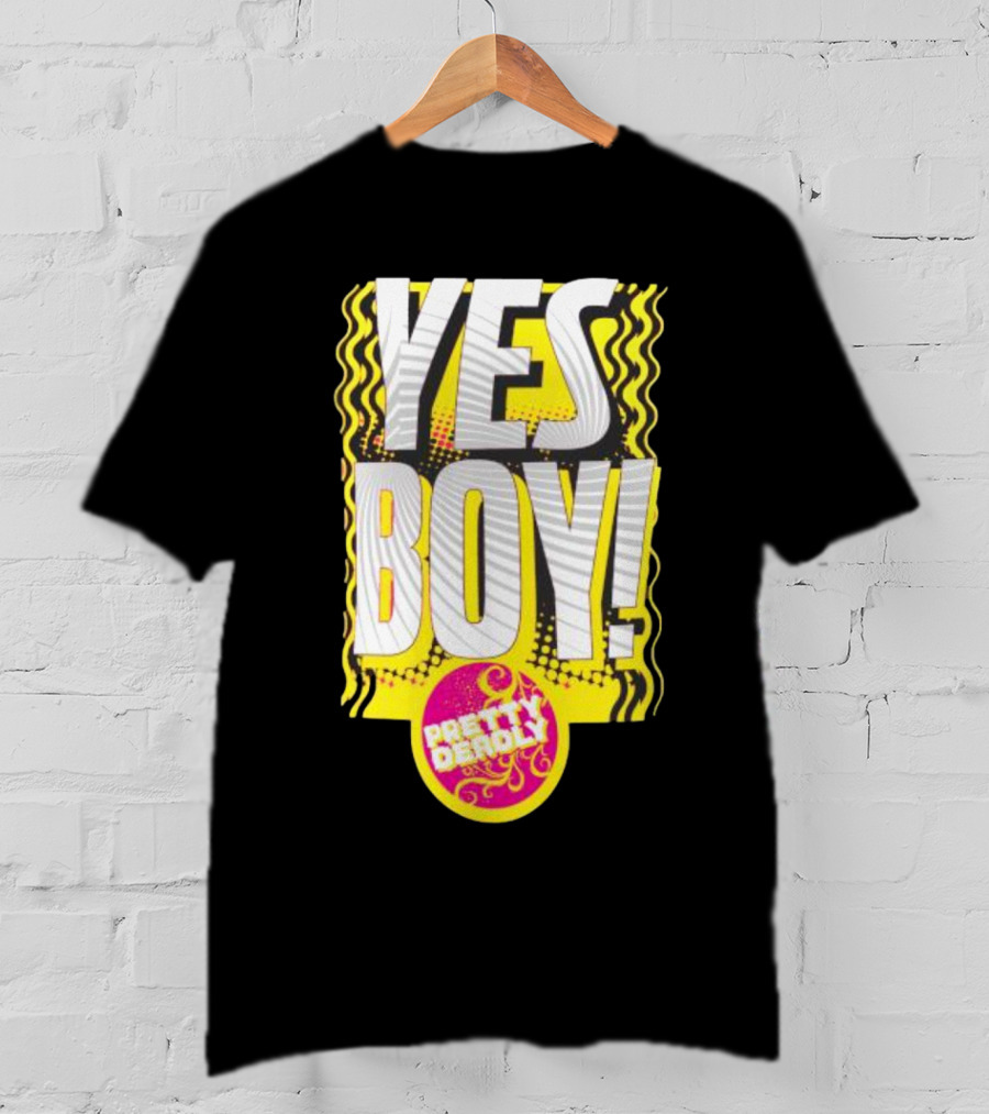 Yes Boy Pretty Deadly Neon Style Burst T-Shirt
