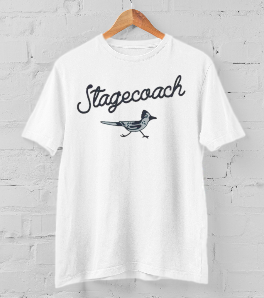 Seattle Kraken Stagecoach Road Runner Bird T-Shirt