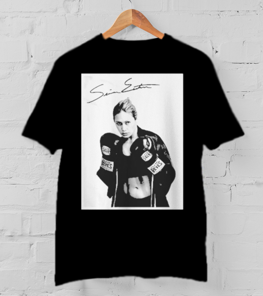 Seniesa Estrada SuperBad Boxing Iconic Reyes Gloves T-Shirt