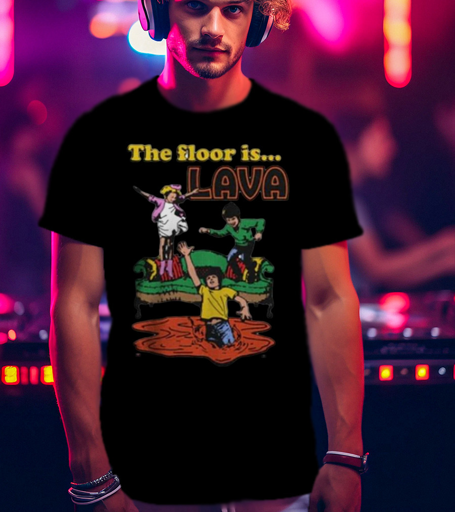 The Floor Is Lava Couch Jump Adventure T-Shirt
