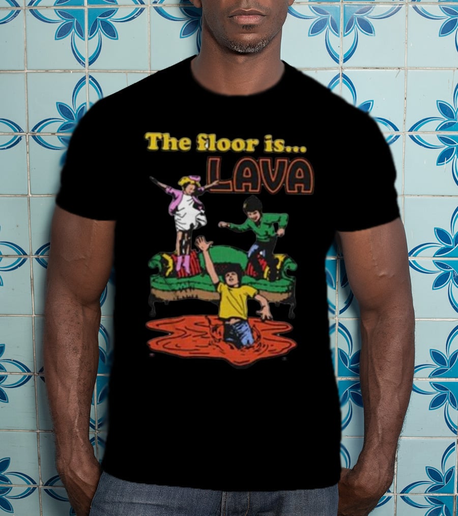 The Floor Is Lava Couch Jump Adventure T-Shirt