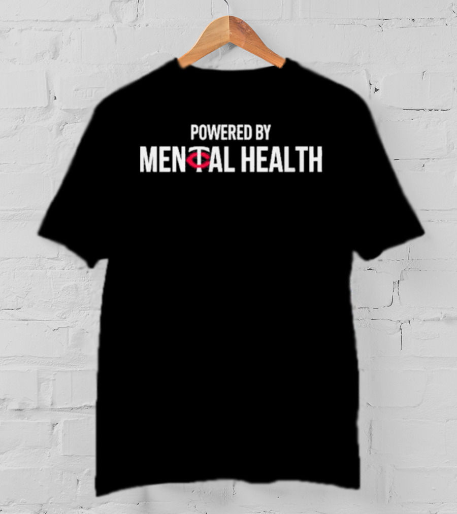 Powered By Twins Mental Health T-Shirt