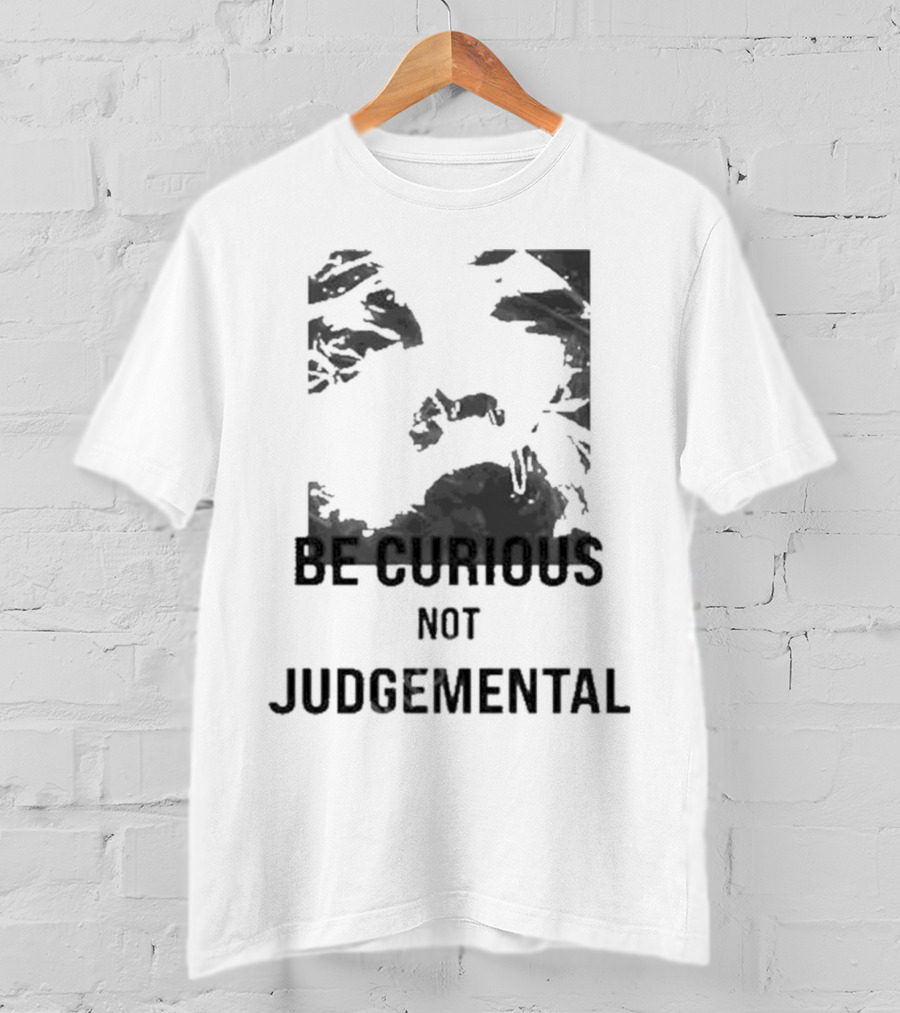 Baekhyun JUUN.J Be Curious Not Judgemental Black T-Shirt