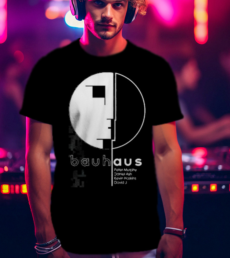 Bauhaus Band Peter Murphy Daniel Ash Kevin Haskins David J T-Shirt