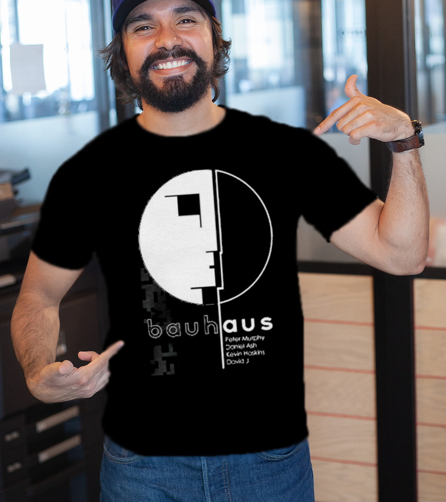 Bauhaus Band Peter Murphy Daniel Ash Kevin Haskins David J T-Shirt