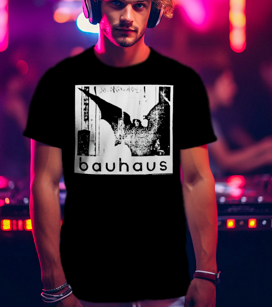 Bauhaus Undead Discharge Gothic Bat T-Shirt