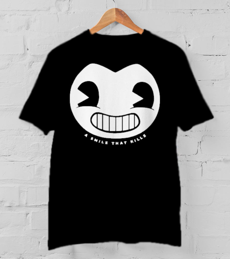 Bendy Head Smile A Smile That Kills Iconic Face T-Shirt