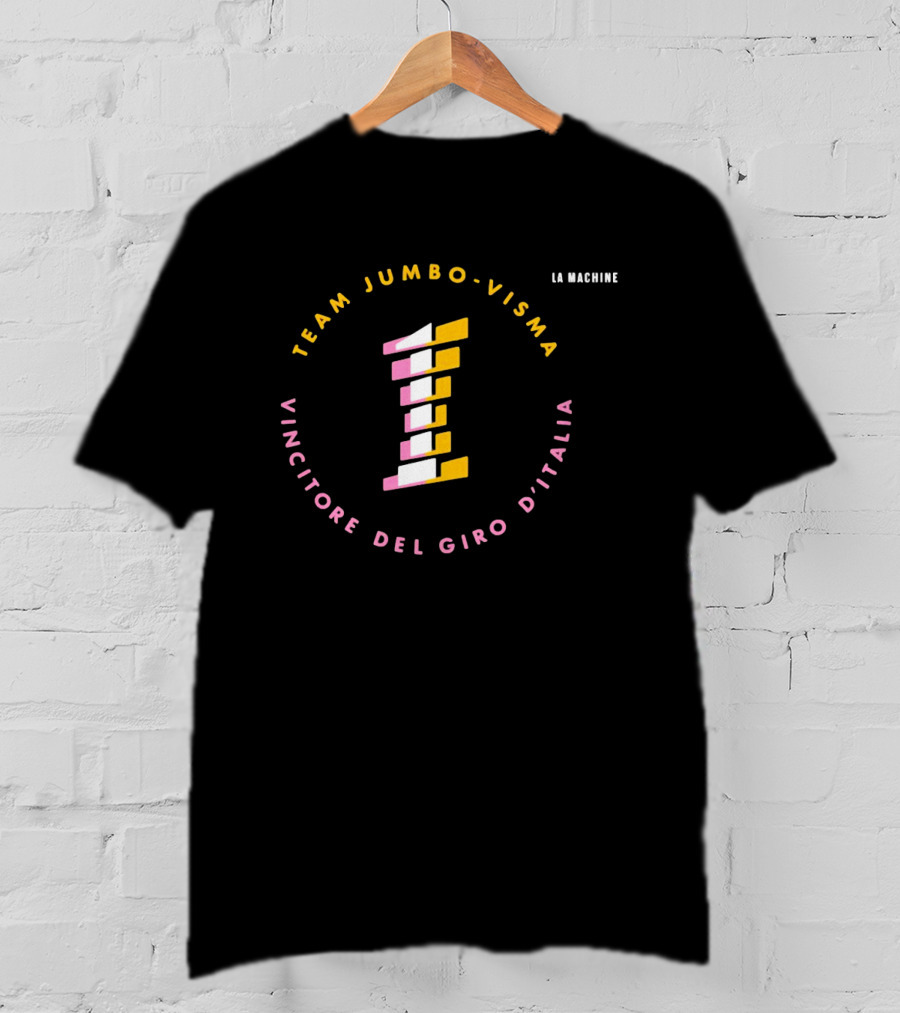 Team Jumbo-Visma Vincitore Del Giro D’Italia La Machine T-Shirt