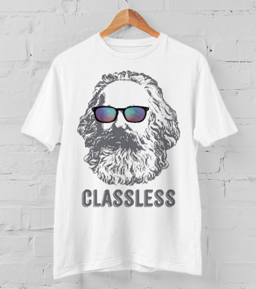 Karl Marx Classless Sunglasses T-Shirt