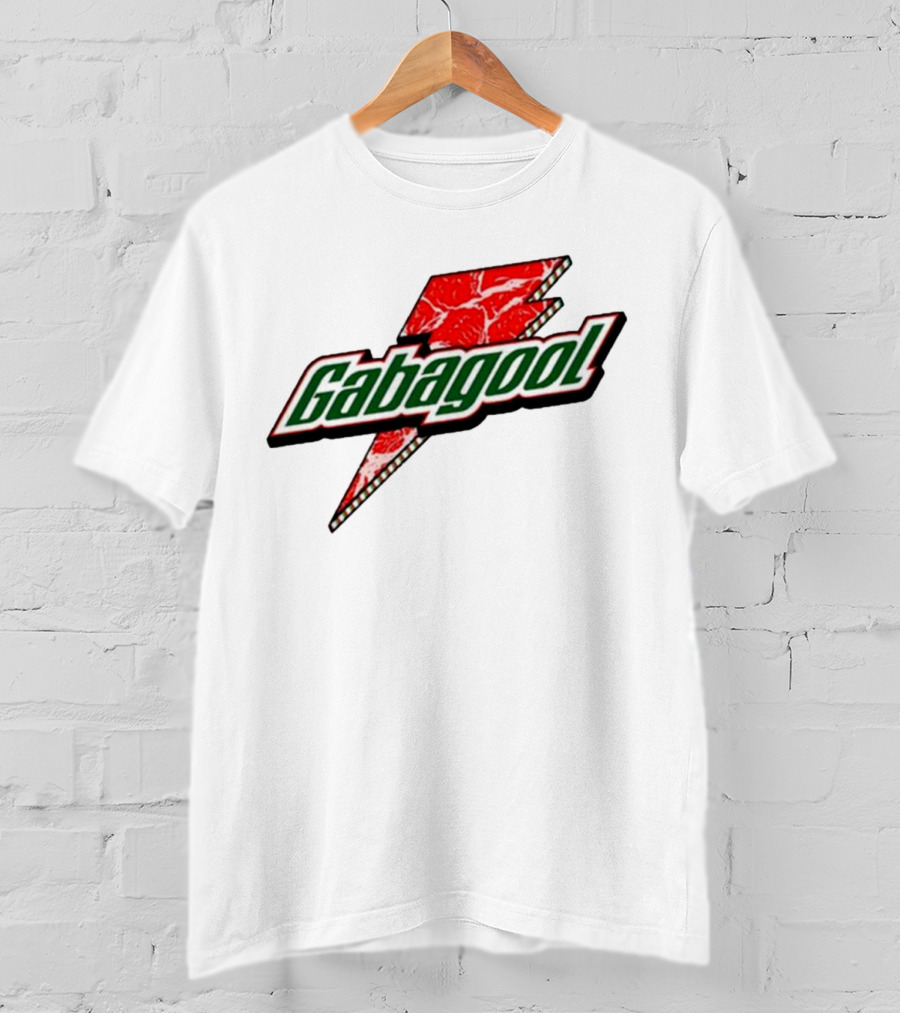 Kevin Finnerty Gabagool Heavyweight Lightning Bolt T-Shirt