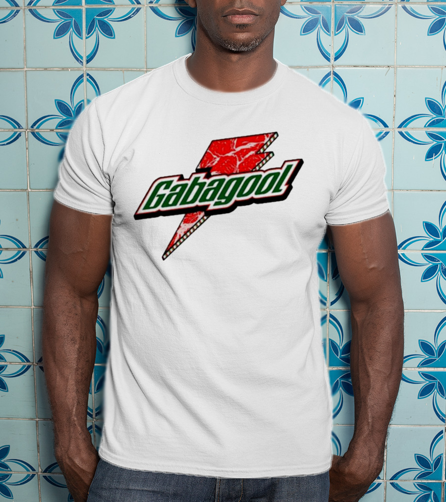 Kevin Finnerty Gabagool Heavyweight Lightning Bolt T-Shirt