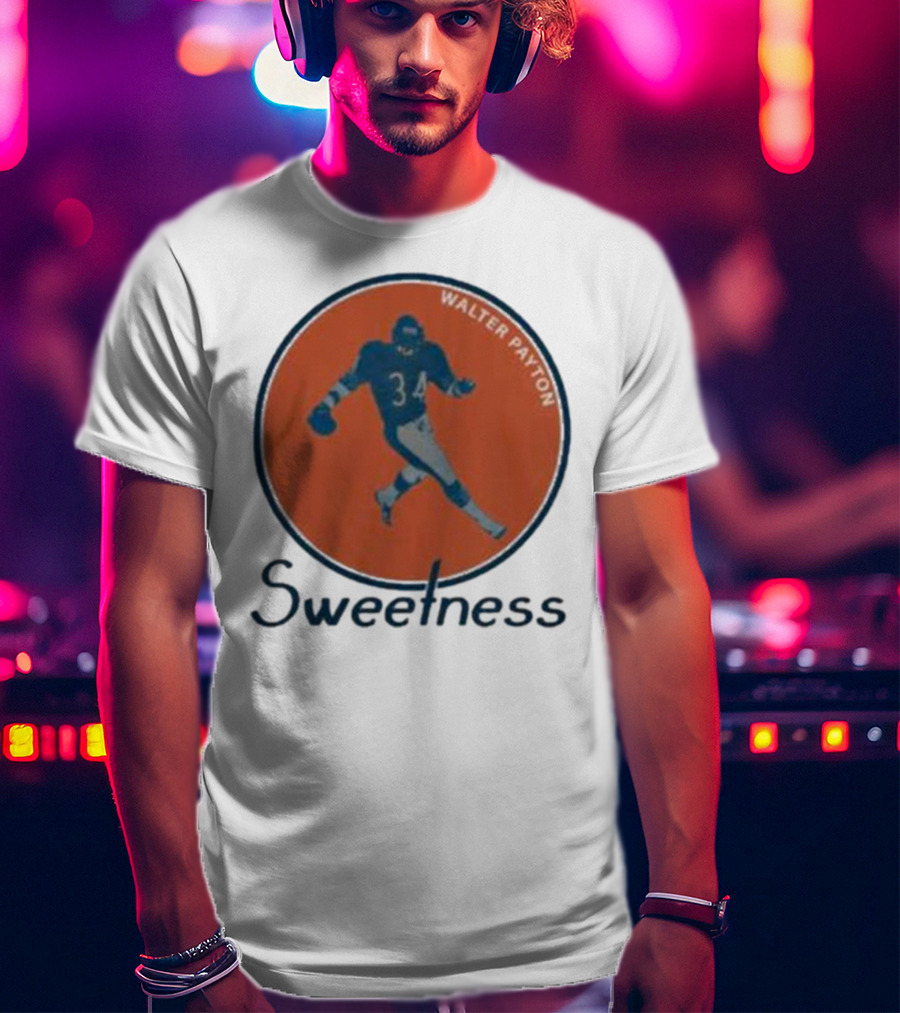 Chitown Clothing Chicago Walter Payton Sweetness 34 T-Shirt